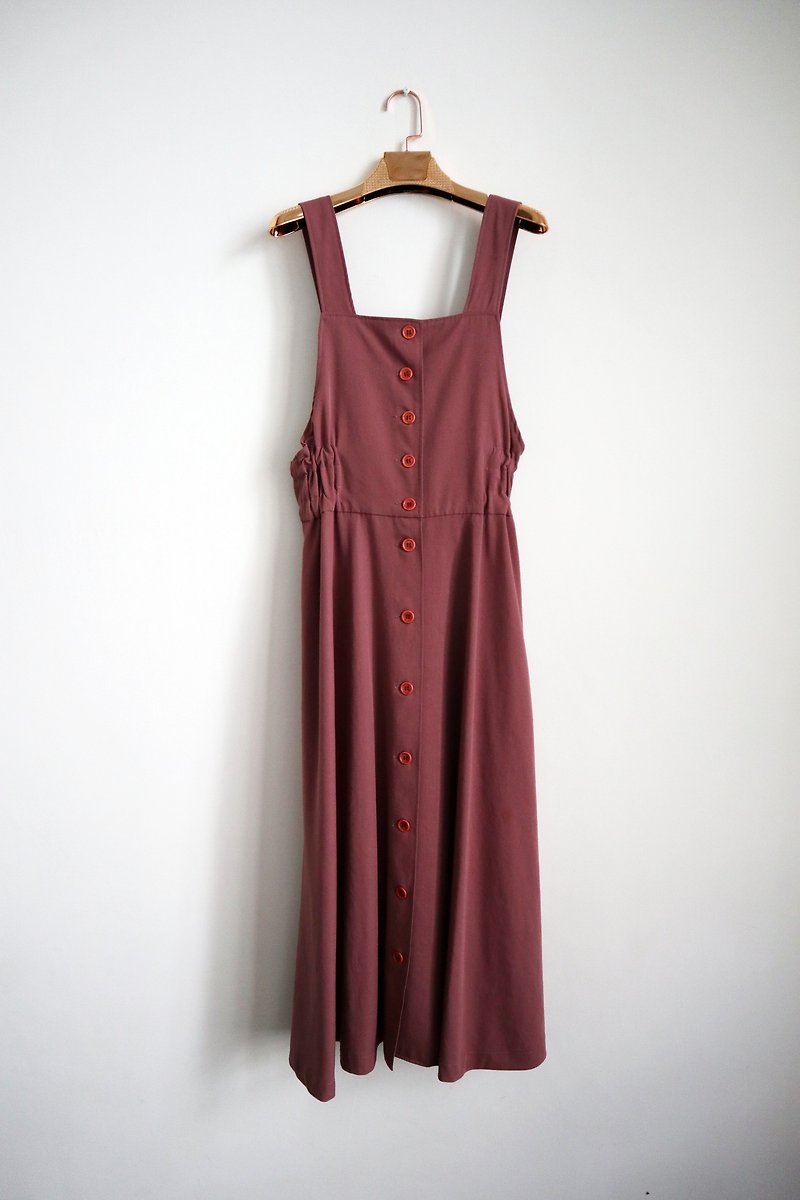 Pumpkin Vintage. Vintage hanging dress - ชุดเดรส - เส้นใยสังเคราะห์ 