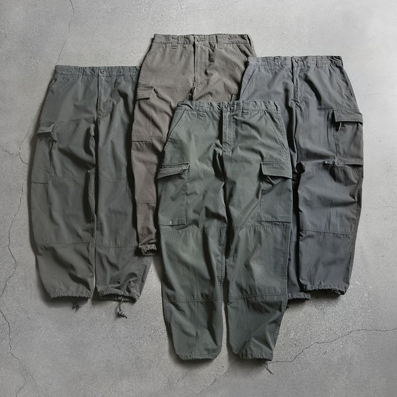 Vintage Austria Army Pants - กางเกงขายาว - วัสดุอื่นๆ สีเทา