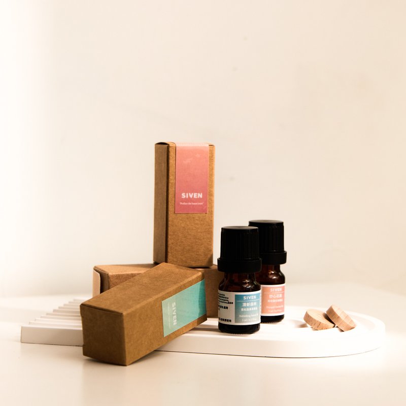 【夏隅系列精油】 清新森林&舒心花園 10ml  2入組 - 香氛/精油/擴香 - 玻璃 