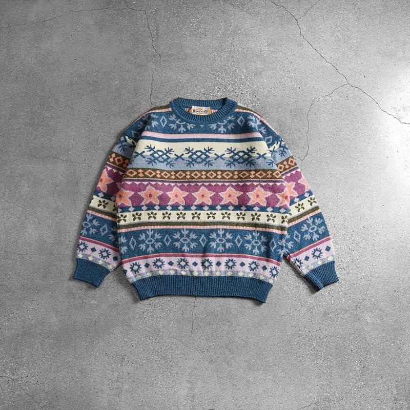 Vintage Sweater - สเวตเตอร์ผู้ชาย - วัสดุอื่นๆ หลากหลายสี