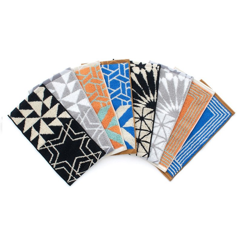 Japan Imabari Hartwell-QLIN antibacterial handkerchief (12.5*25) - Blankets & Throws - Cotton & Hemp Multicolor