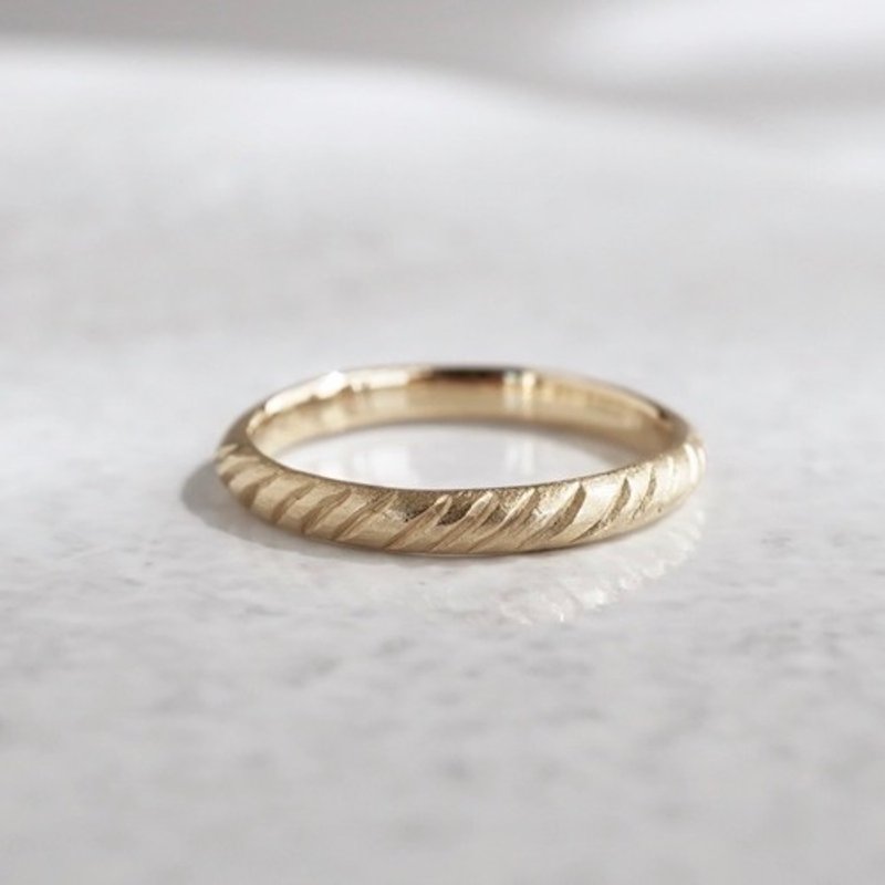 Carved ring [R083K10] - แหวนทั่วไป - โลหะ 