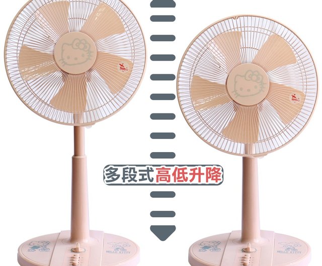 HELLO KITTY】電風扇-12吋立扇KT-828(台灣製造色澤獨特安檢- 設計館 
