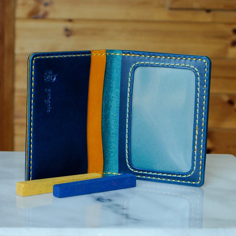 Bi-fold pass case No.13 Buttero - ID & Badge Holders - Genuine Leather Multicolor