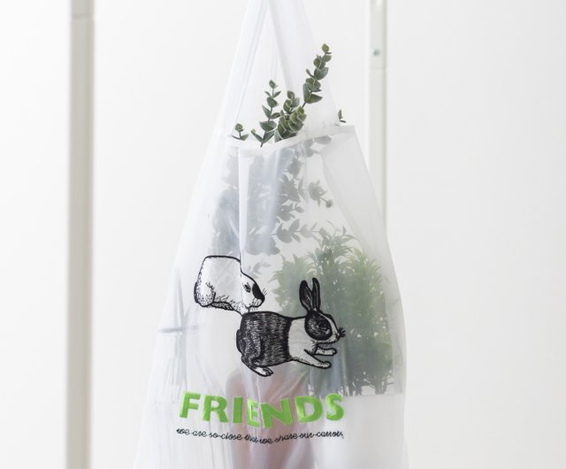 JUBILEE ORGANZA オーガンジー 刺繍入り トートバッグ エコ