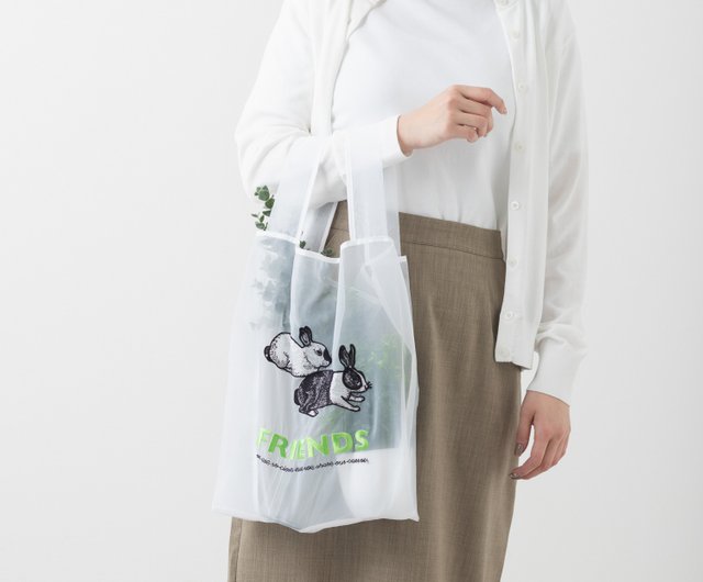 じゅんじゅん様】ハンドメイドオーダー★女の子パネル★フラットトートバッグ　4点 JUBILEE ORGANZA オーガンジー 刺繍入り トートバッグ エコ