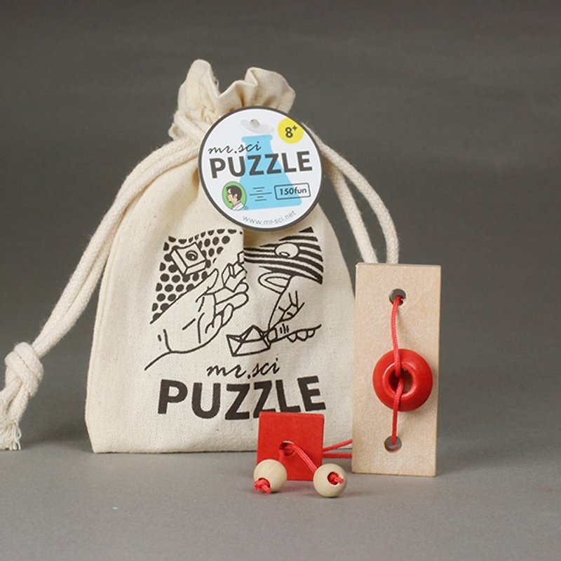 Mini puzzle building blocks - escape master - Board Games & Toys - Wood 
