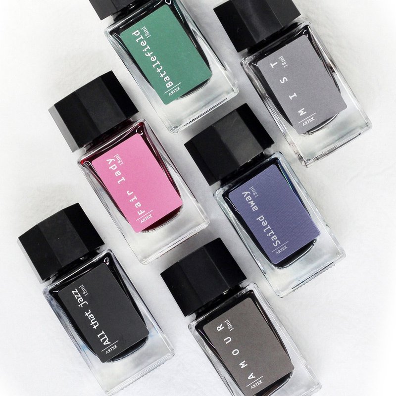 HAPPYMT Monologue Fountain Pen Ink - Multiple Colors Available *New Packaging* - Nirvana - ปากกาหมึกซึม - สี สีดำ