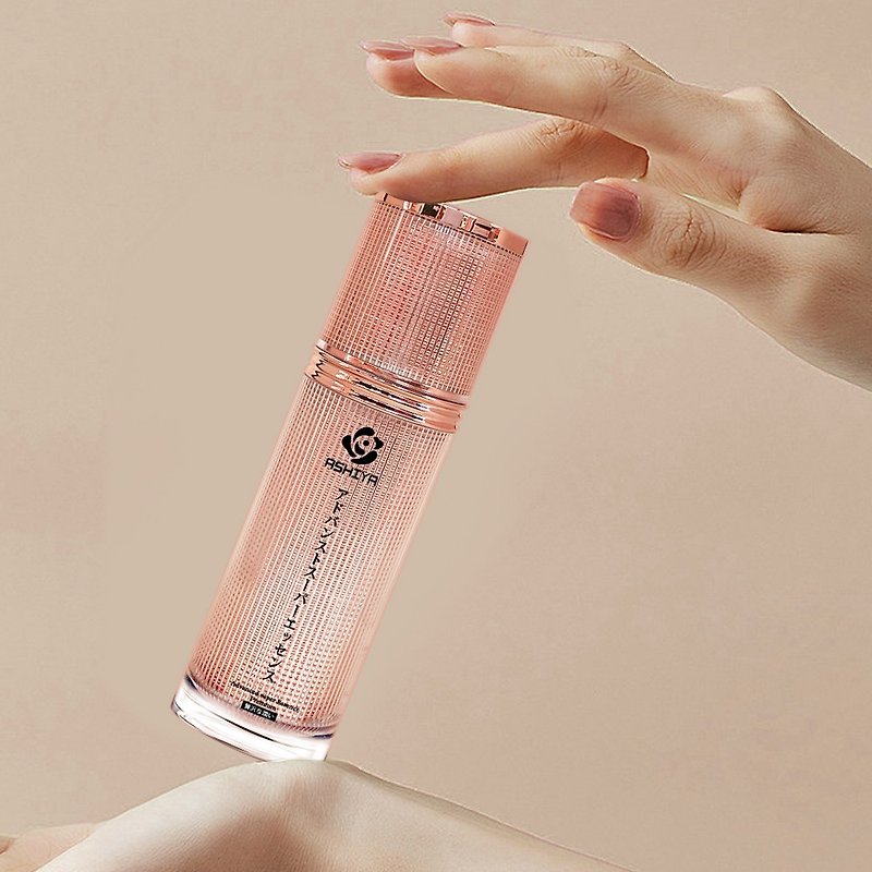 ASHIYA日本超能量肌因精華液(粉金瓶) - 精華液/精華油 - 其他材質 粉紅色