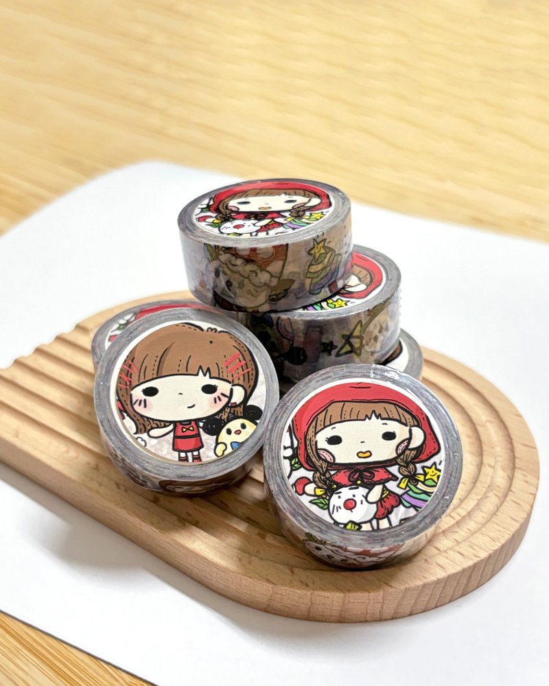 (P01) Best Friends Christmas/ (P02) XMAS Costume Party Paper Tape - มาสกิ้งเทป - กระดาษ หลากหลายสี