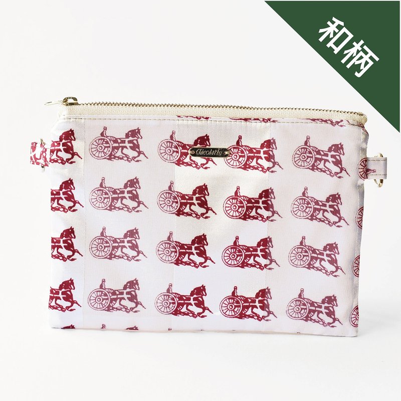 MERRY POUCH (S) 和柄 / メリーポーチ - 化妝包/收納袋 - 其他材質 