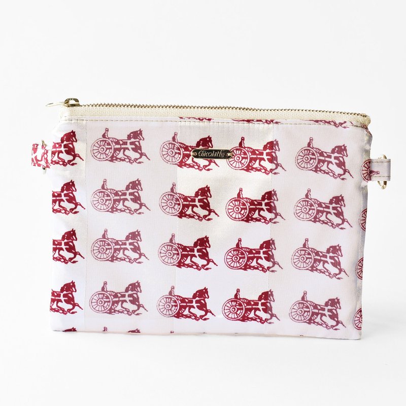 MERRY POUCH (S) 和柄 / メリーポーチ - 化妝包/收納袋 - 其他材質 