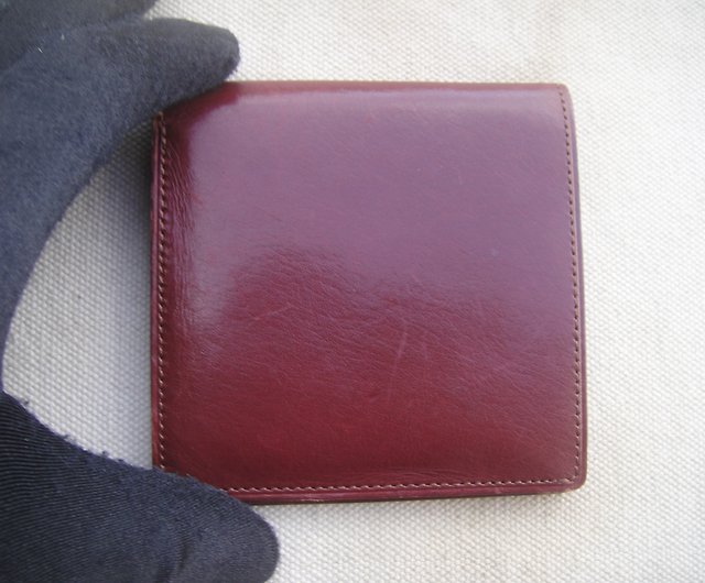 OLD-TIME] Early second-hand old bags Italian-made YSL card holder