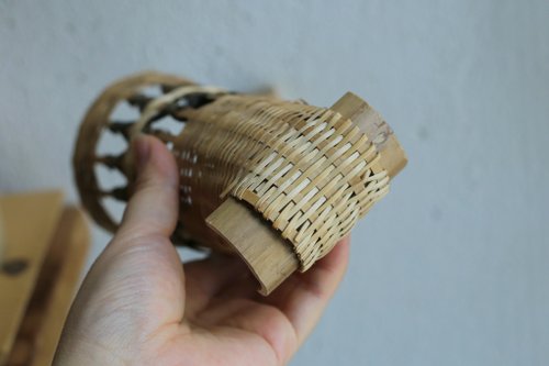 竹編みシリーズ | 箸籠、花器、ドライフラワー籠飾り | 自然と