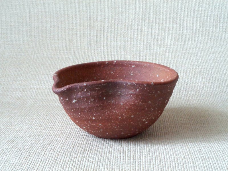 片口 緋色b - 碗 - 陶 橘色