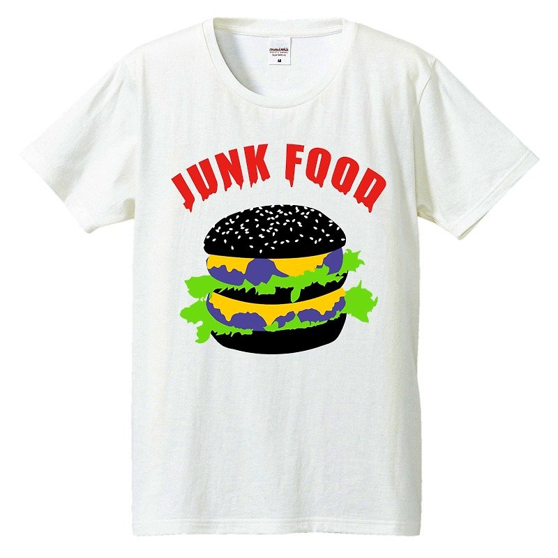Tシャツ / Junk Food - T 恤 - 棉．麻 白色