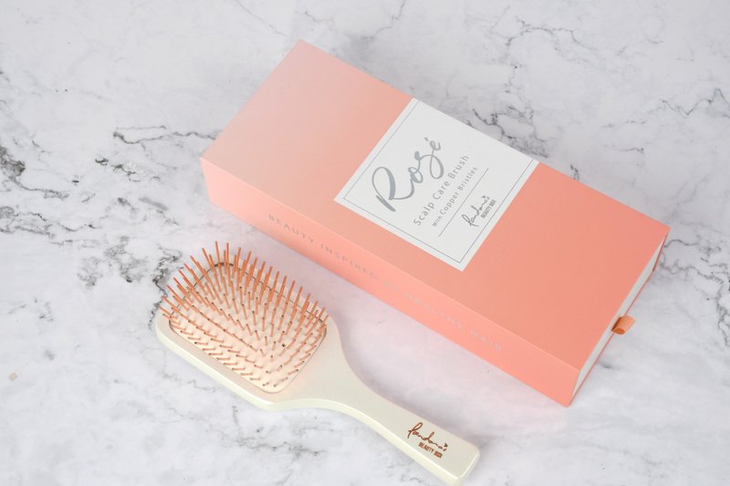 Rosé Bronze Ion Scalp Care Comb (Small) | Pandora's Beauty Box - อุปกรณ์แต่งหน้า/กระจก/หวี - ไม้ หลากหลายสี