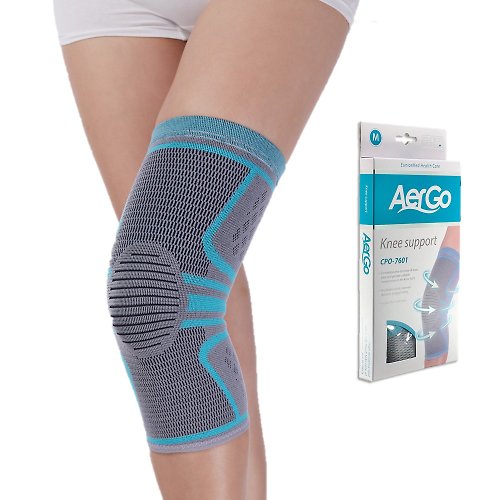 康滿萊 Come Medsupply 【EuniceMed】AerGo 針織護膝 膝蓋 膝關節保護 立體緹花針織7601