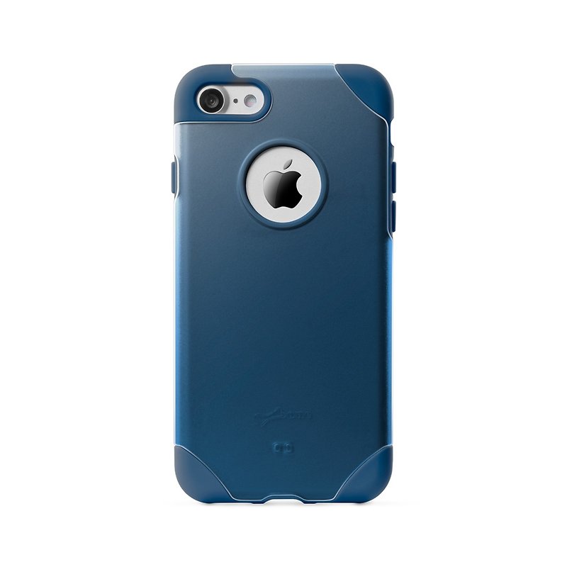 ボーン / iPhone SE2 / 8/7 elite ケース - ネイビーブルー - スマホケース - シリコン ブルー