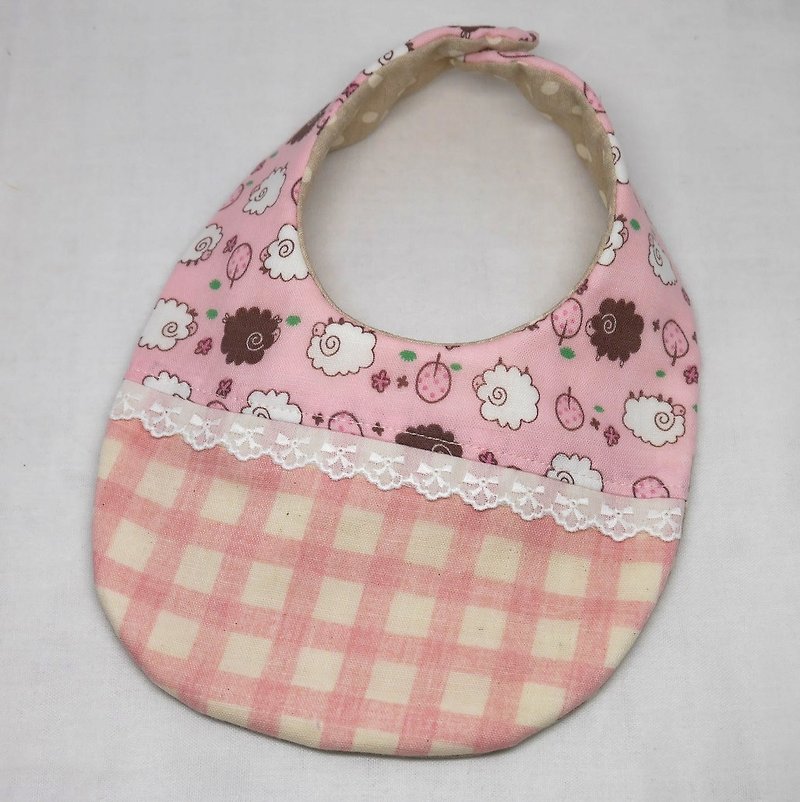 Japanese Handmade 8-layer-gauze Baby Bib - Bibs - Paper Pink