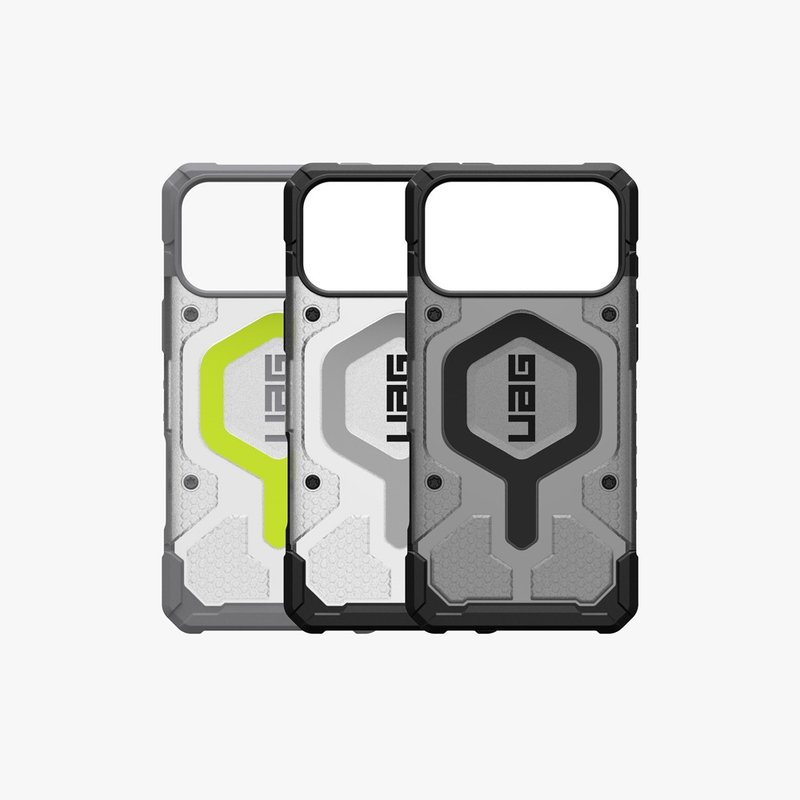 UAG iPhone 17/Pro/Pro Max磁吸耐衝擊經典保護殼-透色款 MagSafe - 手機殼/手機套 - 聚酯纖維 多色