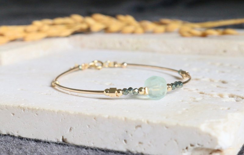 Bracelet Chrysoprase Crystal-Ocean Star- - สร้อยข้อมือ - เครื่องประดับพลอย สีเขียว