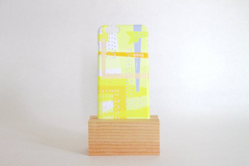 yellow iphone/Androidcase iPhone5/5s/5c/6/6s/7/8/SE/Galaxy S6.5.4/Xperia Z3.Z1f etc... - スマホケース - プラスチック イエロー