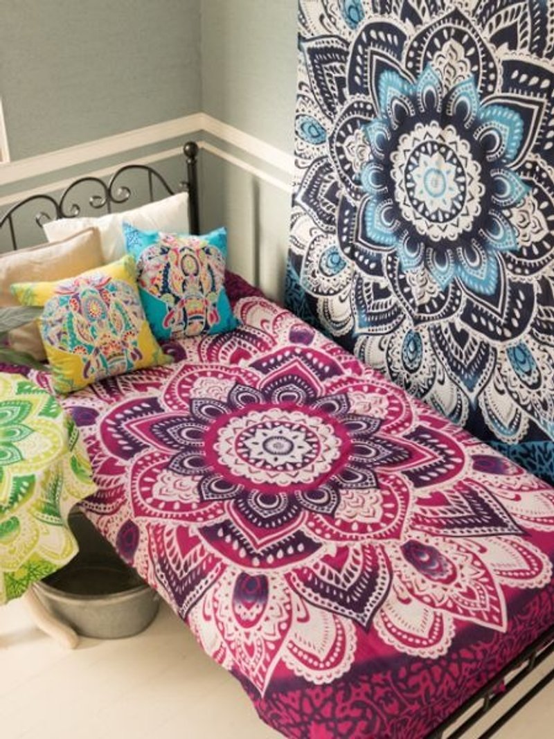 [Pre-order] ✱ luck mandala fabric ✱ (4 colors) - Items for Display - Cotton & Hemp 