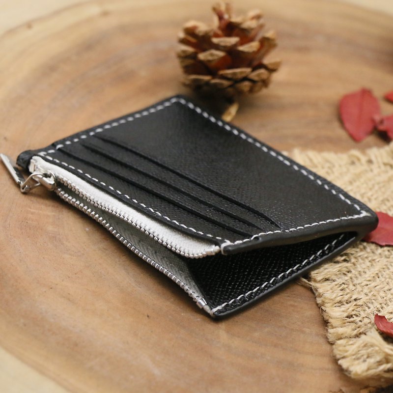 Card Holder - Coin Purses - Genuine Leather Multicolor