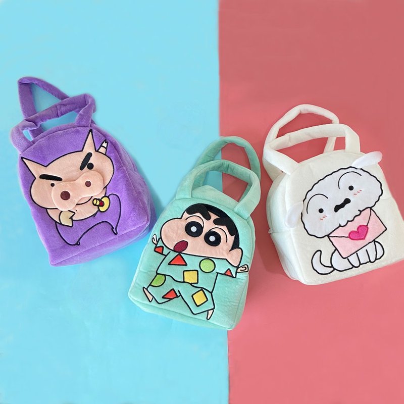 クレヨンしんちゃん トートバッグ お弁当バッグ 機内持ち込みバッグ トートバッグ - トートバッグ・ハンドバッグ - その他の素材 