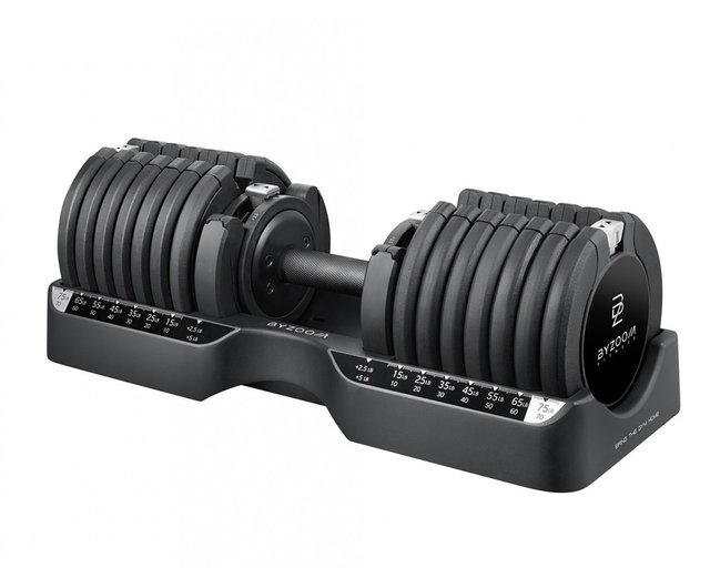 お見舞い ② Byzoom ダンベル 34kg ×2個セット（ダンベルセット ダンベル ウエイトトレーニング
