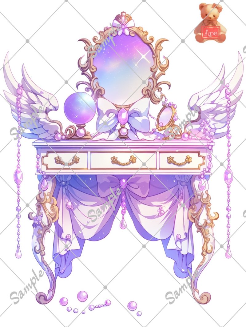 Original Character Stickers, Decorative Stickers - Set of 5 - สติกเกอร์ - กระดาษ 