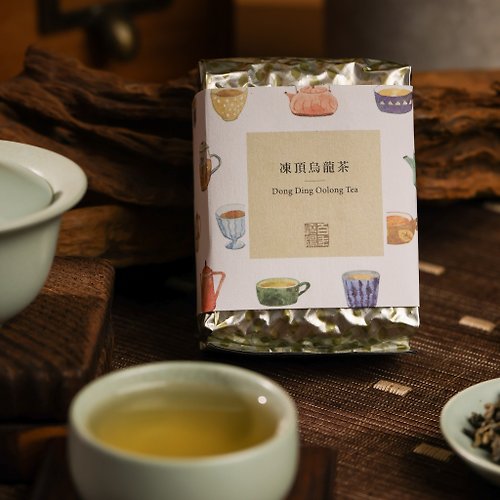 嶢陽茶行 Geow Yong Tea Hong 嶢陽茶行 | 凍頂烏龍茶 散茶 茶葉(100克入) 經濟鋁包