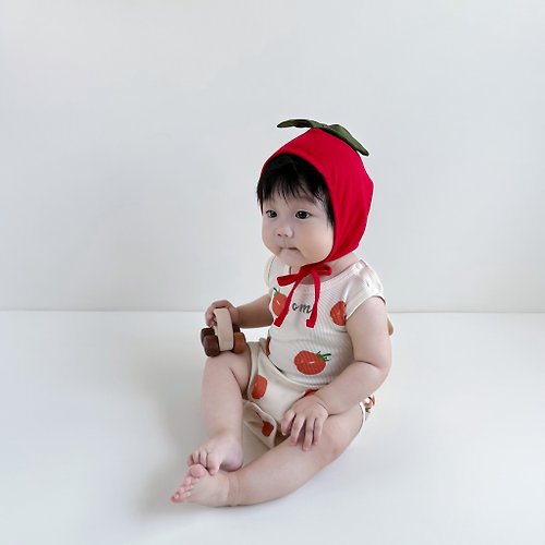 BABY-MURMUR 滿滿 彌月禮盒 親子裝 牛番茄健康寶寶2件套裝 代刻字 限量