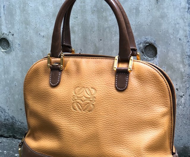日本直送 名牌中古包 】LOEWE ロエベ アナグラム レザー