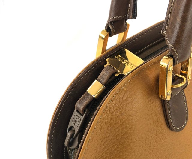 日本直送 名牌中古包 】LOEWE ロエベ アナグラム レザー