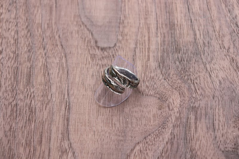 wrinkled - General Rings - Silver 