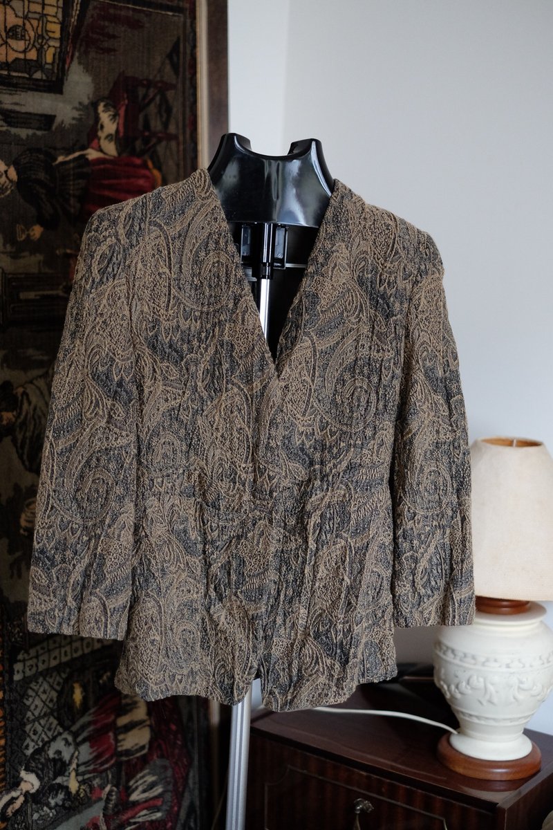 Vintage Giorgio Armani - 女西裝外套 - 棉．麻 