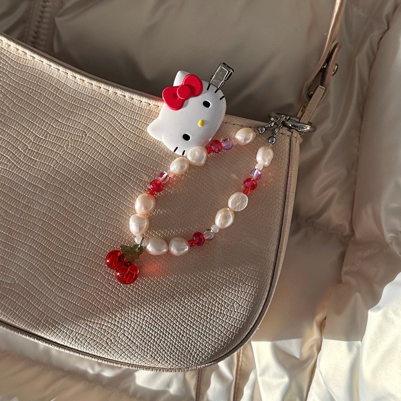 CHERRY KEYCHAIN - Keychains - Pearl 