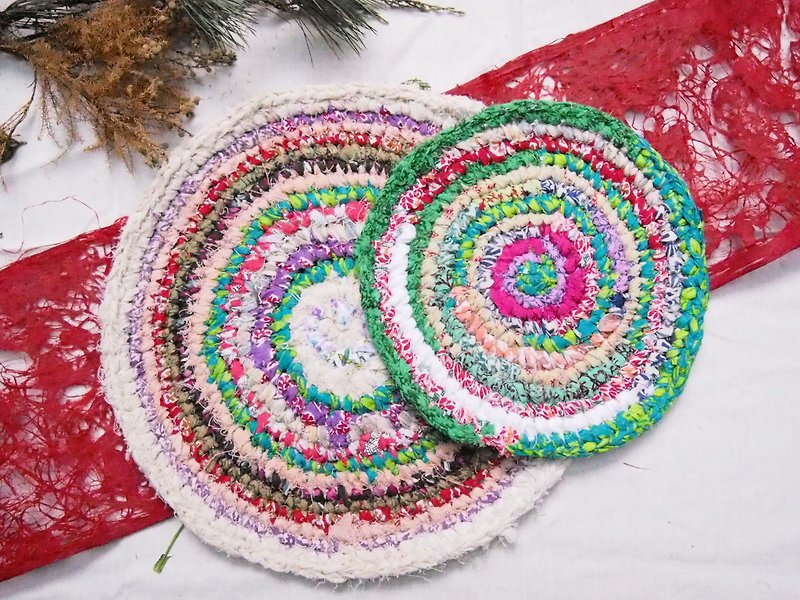 Perfect gift double into the group - Place Mats & Dining Décor - Cotton & Hemp Multicolor