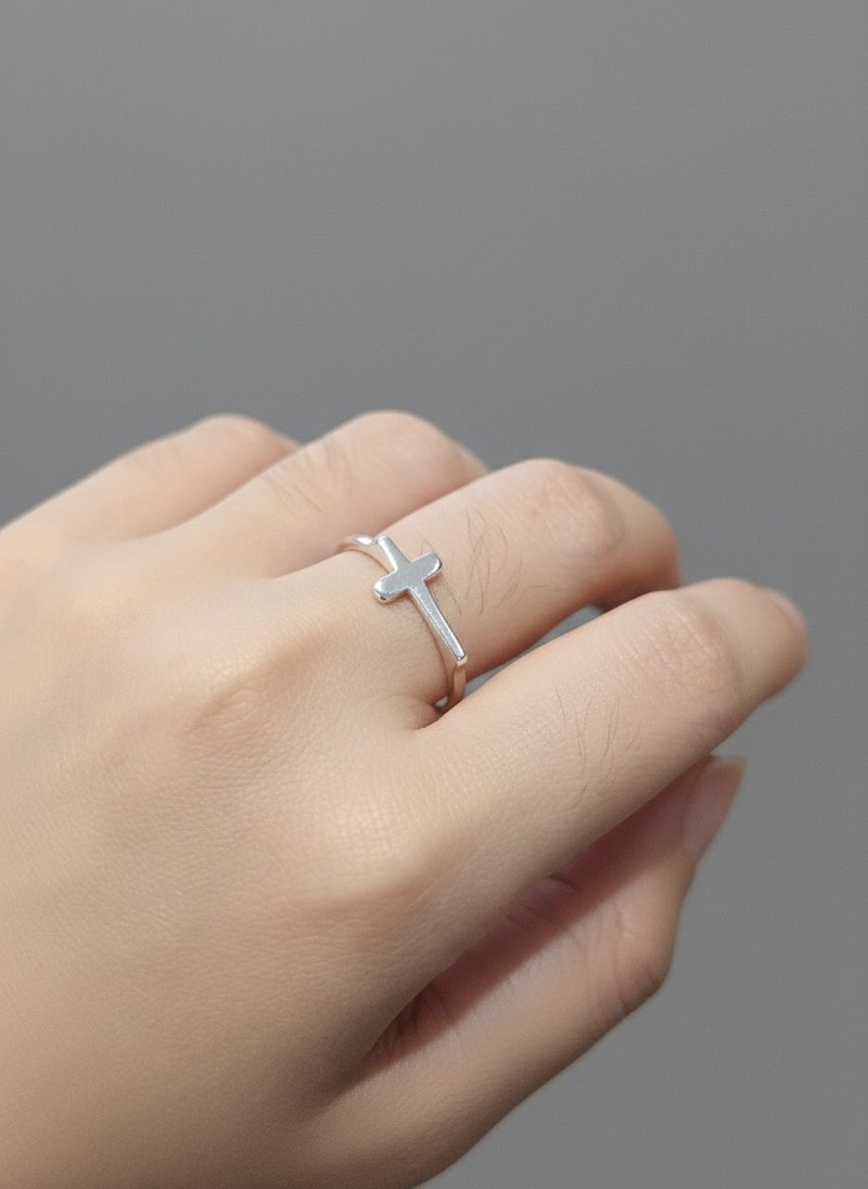 飾品-孩子 你被更堅固的愛托住 - 戒指 - 純銀 