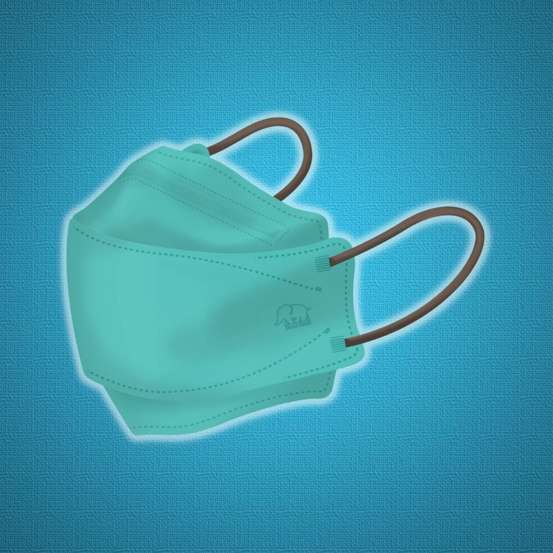 Good Mask - GMKF99 Protective Mask Gem Blue - Face Masks - Other Materials Blue