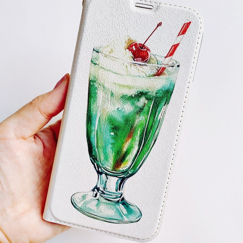 iPhone15 case soda - เคส/ซองมือถือ - ดินเหนียว ขาว