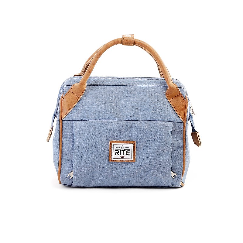 RITE- Urban║ roaming package (M) cross-section - washed blue - Messenger Bags & Sling Bags - Waterproof Material Blue
