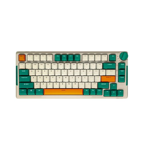 ROYAL KLUDGE 臺灣獨家代理 【RK】RK-H81 75% 藍牙三模無線機械鍵盤 k黃軸 RGB 時光機 中文