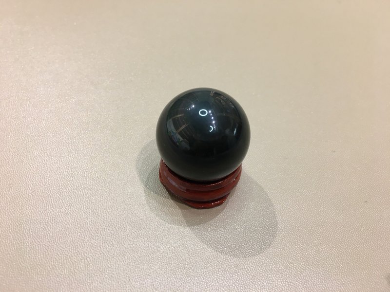 黑曜石球 30-31mm - 辟邪和防小人 - 擺飾/家飾品 - 水晶 