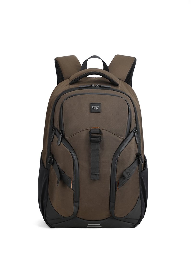 AOKING Business Laptop Backpack xn2686 brown - Backpacks - Polyester Brown