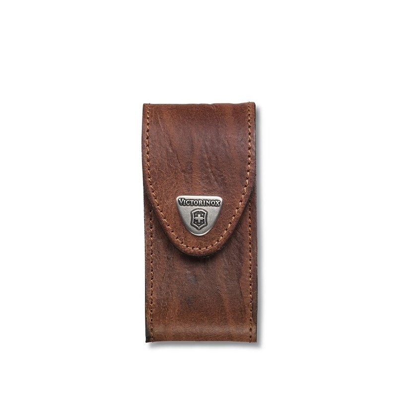 VICTORINOX 瑞士維氏 皮革腰帶刀套 4.0545 - 露營用品 - 其他材質 咖啡色