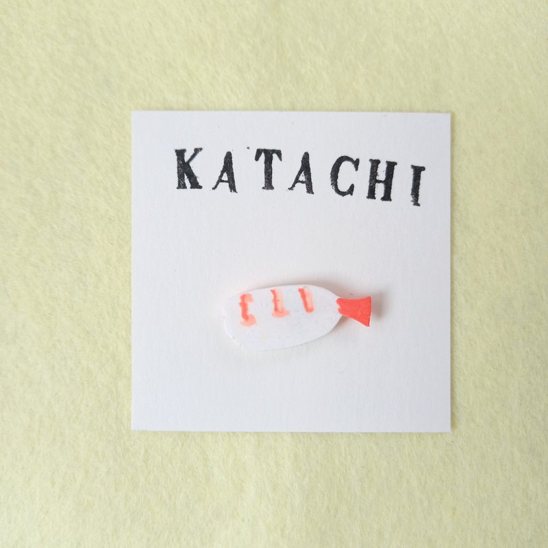 Weird magnet shrimp sushi sushi sushi shrimp shrimp - Magnets - Plastic White