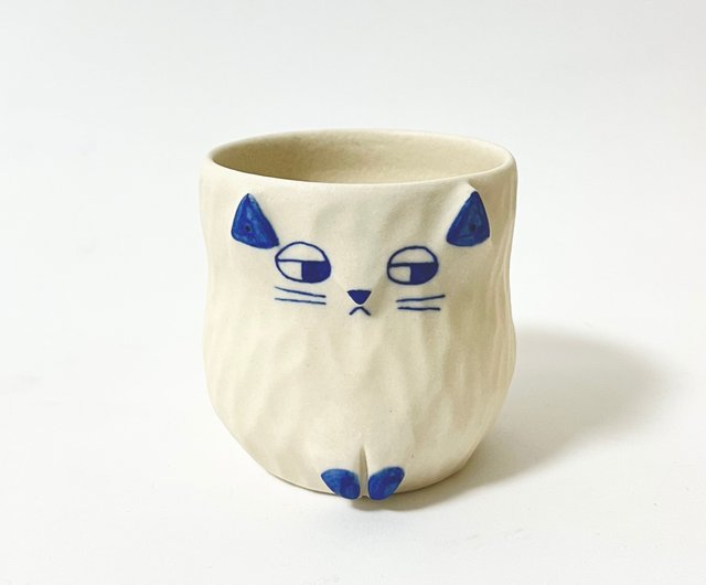 ねこのカップ - ショップ AKANE's Pottery グラス・コップ - Pinkoi